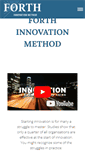 Mobile Screenshot of forth-innovation.com